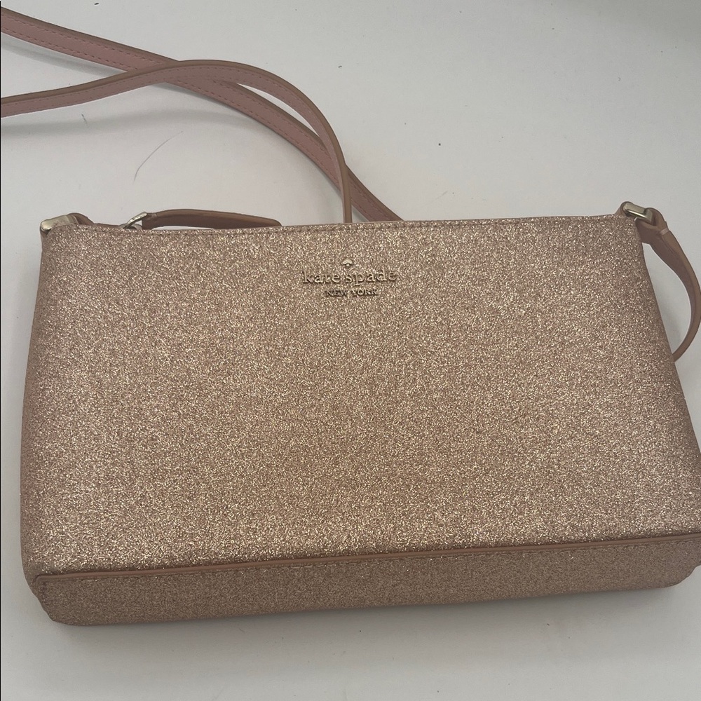 Kate Spade Sparkle Crossbody Bag - Pink Glitter